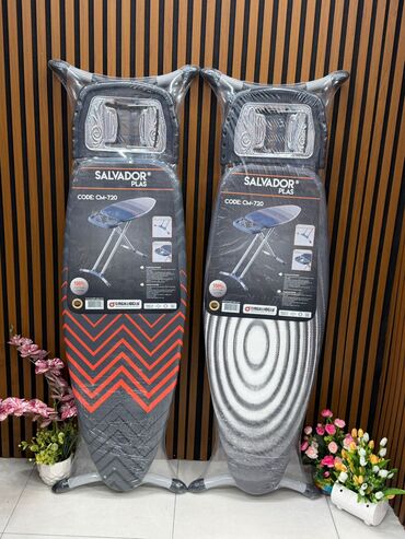 Pərlər, ventilyatorlar: Ütü masaları – Cingillioğlu markası Müxtəlif modellər: - CINDY (CM — 19