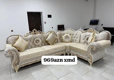 pərdə və divan: Künc divan, Yeni, Açılmayan, Bazasız, Parça, Şəhərdaxili pulsuz çatdırılma — 1
