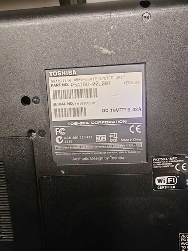 Toshiba: Toshiba, 12 ", Intel Core i5, 256 GB