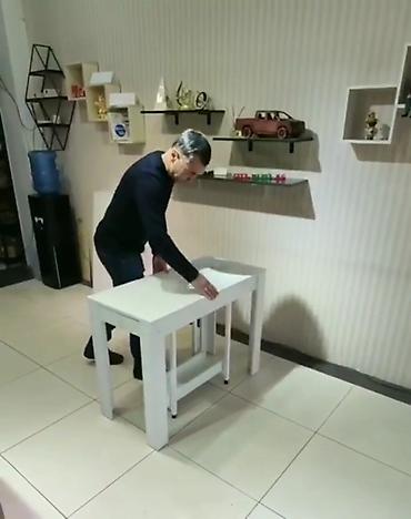 Столы-трансформеры: Стол трансформер "Швейцар 40/77" длина от 48 до 300 см высота — 13