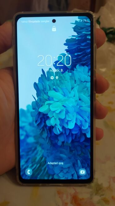 Samsung: Samsung Galaxy S20, 128 GB, rəng - Mavi, Sensor, Barmaq izi, Simsiz şarj