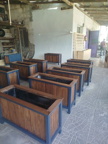 Bitkilər üçün dibçəklər: 🇦🇿Bakı şəhəri üzrə zəmanətli Taxta dipçəklərin topdan və pərakəndə — 8