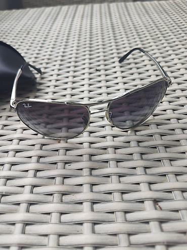 him rs: Ray-Ban original sunčane naočare – metalni okvir sa tamnim sočivima — 3