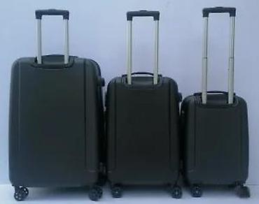 Putni koferi i torbe: Set kofera za putovanje – 3 komada - Tvrdi koferi sa laganom — 18