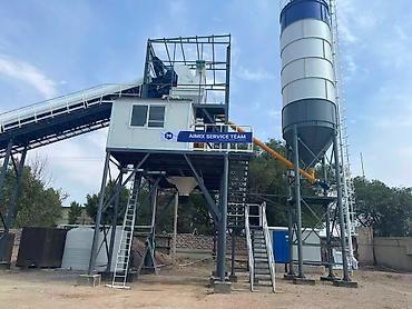 лопаст: Aimixgroup Бетонный завод AJ120 — производительность 120 м³/ч Основные — 2