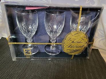 jysk case za vino: Case kristal,led kristal za vino 1970/80ta.godina Zwiesel Nemacka — 5