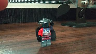 Heykəlciklər: LEGO minifiqur – samuray/ döyüşçü obrazı - Başlıq: dairəvi qara — 1