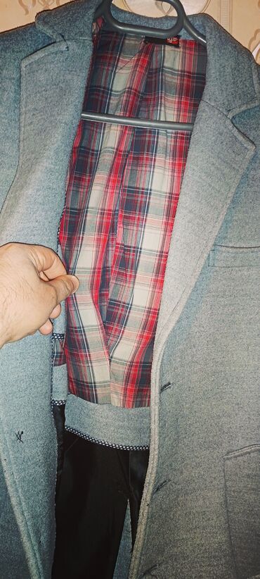 Paltolar: Kişi palto/kaban – boz rəng Palto. Isimle alqrli almisdim ele olduki — 6