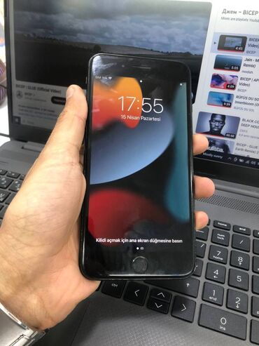 islenmis iphone 8 plus: IPhone 7 Plus, 32 GB, Qara, Zəmanət, Barmaq izi, Sənədlərlə