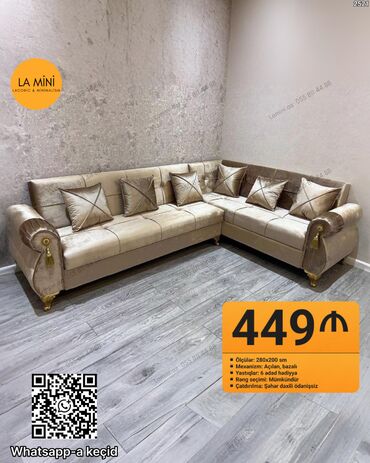 астра мебель: Künc divan, Yeni, Açılan, Bazalı, Parça, Şəhərdaxili pulsuz çatdırılma