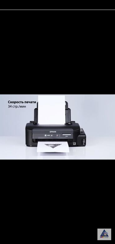 Принтеры: Принтер Epson 100 черно-белый