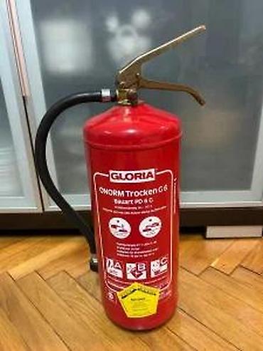 kraftech agregat: Protivpožarni aparat GLORIA PD6GA – prah, 6 kg, klase požara A, B, C — 4