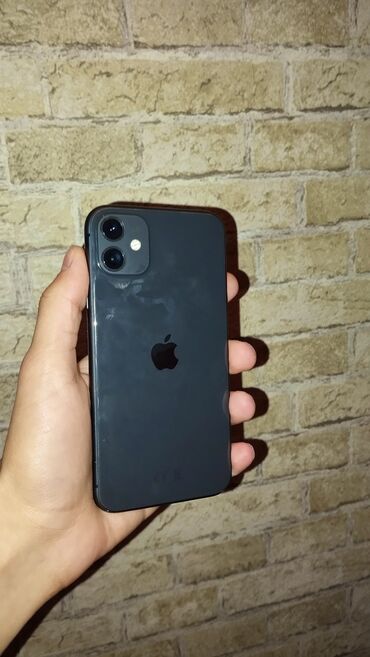 Mobil telefon və aksesuarlar: IPhone 11, 128 GB, Qara, Zəmanət, Face ID