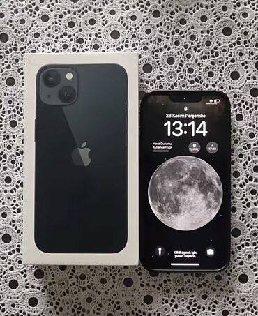 samsun galaxy tab 3 planset qiymeti: IPhone 13, 128 GB, Qara, Face ID
