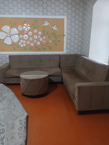 kreditle künc divanlar: Künc divan dəsti – yumşaq parça üzlü - Model: L formalı künc divan - — 2