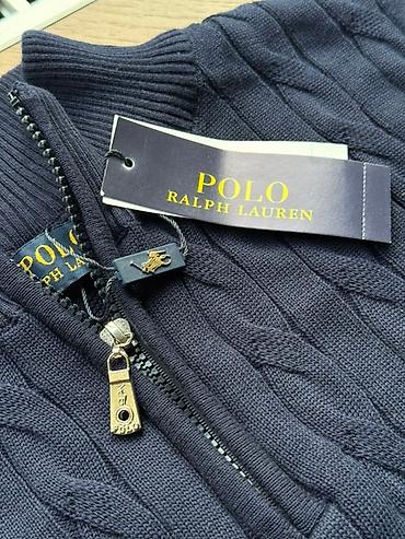 pull and: Мужской свитер Polo Ralph Lauren - Модель: полугольф с короткой — 2