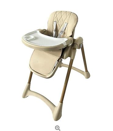 terranova helanke: Stolica za hranjenje BABY LINE LARA Y33 Premium – bež (šifra — 1