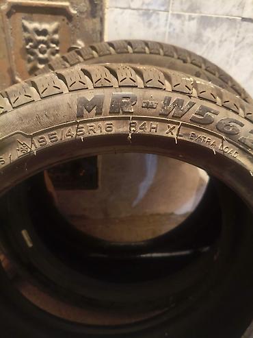 Шиналар жана дисктер: Низкопрофильные зимние шины MR-W56, размер 195/45 R16, индекс — 2