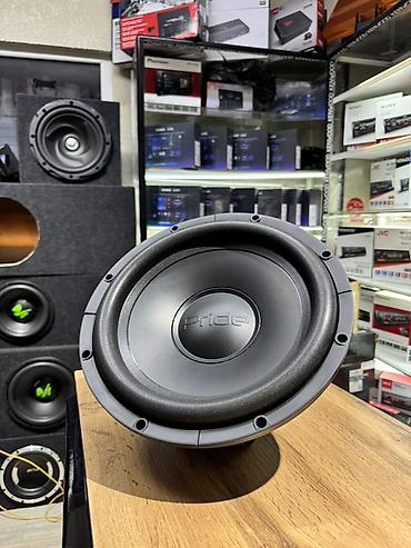Сабвуферы для авто: Сабвуферы Pride для автозвука Pride s3 - 300w rms - 7900 сом Pride s 4 — 13