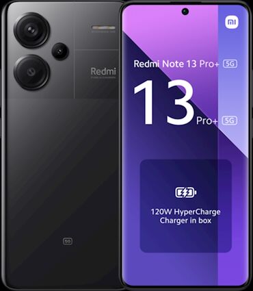 redmi note 5 pro: Xiaomi Redmi Note 13 Pro Plus, 256 GB, rəng - Qara