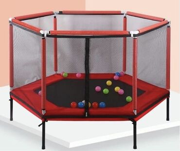 мебель для детей: Детские батуты Каркасные, диаметр 160 см