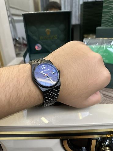irşad electronics saat: Yeni, Klassik Saat dəsti, rəng - Göy — 10