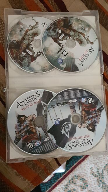 дивиди диск: Коллекция игры на ПК Ассасин 6 дисков