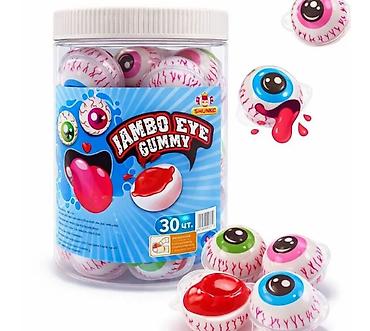 kinder joy dc: Жевательные сладости Jambo Eye Gummy в форме глазок. - Формат: мягкие — 2