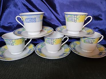 case coca cola: Solje nove velike za kafu iz 90ih.god. Porcelanske solje svedski — 2