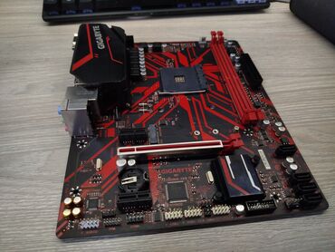 Материнские платы: Материнская плата, Новый, Gigabyte, AM4, Micro-ATX, Для ПК