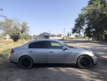 срочно продать машину: Автомобиль Infiniti G35 серебристого цвета. Седан с тонированными