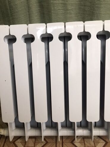 Биметаллические радиаторы: Батареи Белые Биметаллические радиаторы отопления. Эти секционные — 9