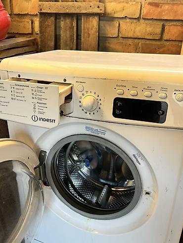 90: Стиральная машина Indesit EcoTime, фронтальная загрузка.состояние — 1