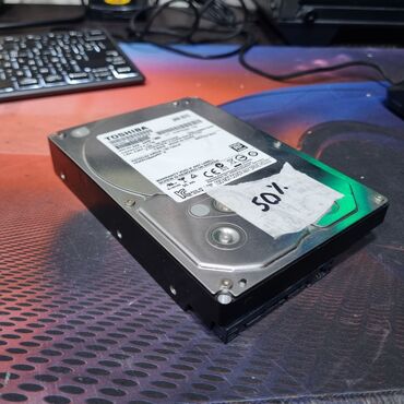 жесткий диск 2 терабайта: Маалымат алып жүрүүчү, Toshiba, HDD, 2 ТБ, 3.5", ПК үчүн