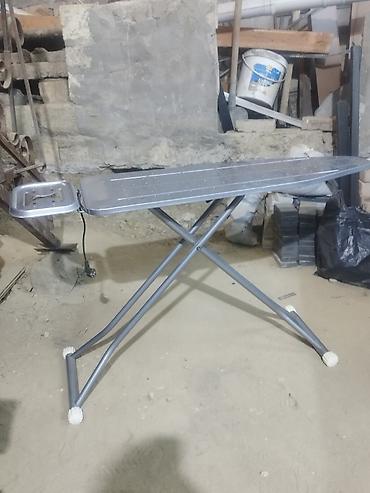 lovheler: Dəmir lövhəli ütü masası - Material: tam metal konstruksiya — 2