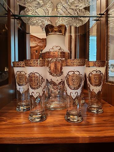 bagema bakallar: Qrafin Versace 6 ədəd bakal — 1