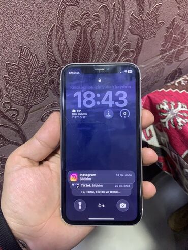 Apple iPhone: IPhone 11, 128 GB, Ağ, Face ID — 2