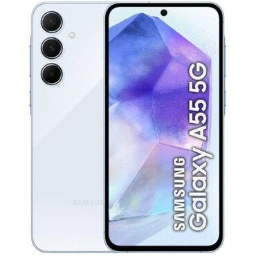 samsung a40 qiymeti irşad telecom: Samsung Galaxy A55, 256 GB, rəng - Mavi, Zəmanət, Sensor, Barmaq izi