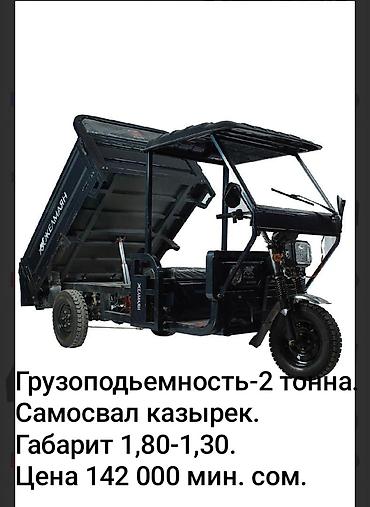 daf 2013: Грузовой мототрицикл-самосвал с откидным кузовом и козырьком — 1