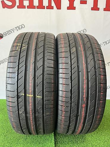 space runner: Шины 245 / 45 / R 19, Лето, Б/у, Пара, Легковые, Continental — 1