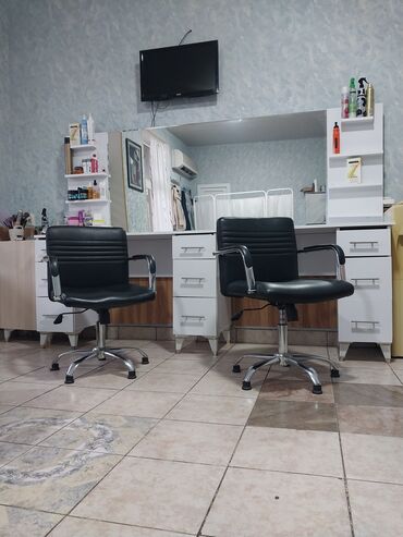 Salon, tibbi mebel dəsti: Gözəllik salonu üçün tam işlək mebel və avadanlıq paketi - İki iş yeri — 4