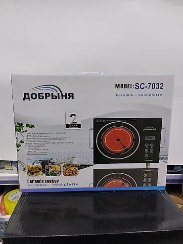 baking oven: Электрические плиты, Dobrynya, Новый, Настольная, Сенсорная, Полная оплата — 1