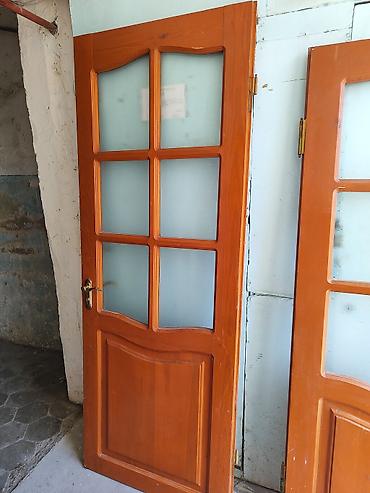 taxda qapi: Taxta iç qapılar – şüşəli klassik model 3 ədəd Ölçü 80x214 80x213 — 3