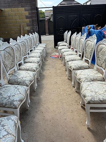 Столы и стулья для зала: Стол и стул для зала, цвет - Белый — 12