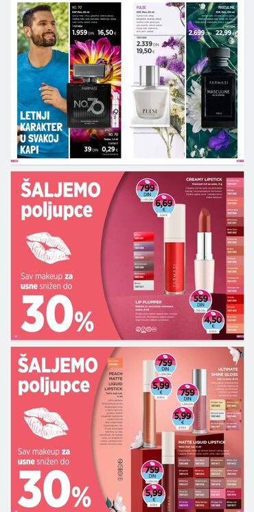 sprej za urasle nokte: Muški parfem, Farmasi, Original