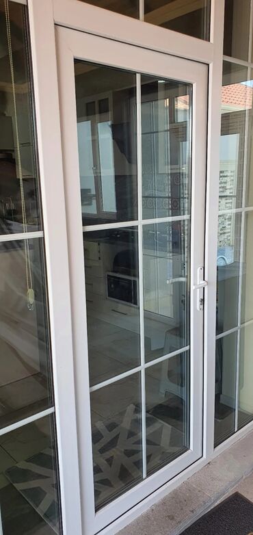 Plastik pəncərələr: Işlənmiş Plastik Qapı Pəncərə. Ağ,Rəngli. Sərfəli — 8