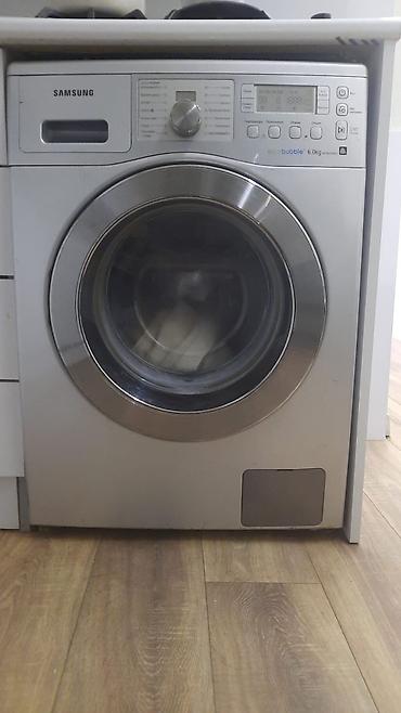 Samsung paltaryuyan maşın – EcoBubble, 6 kq • Ön yükləməli, elektron