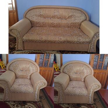 acılan divan: Новый, Диван-кровать, 2 кресла, Раскладной