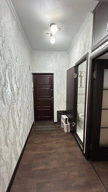 квартиры в рассрочку в бишкеке: 2 бөлмө, 50 кв. м, 105-серия, 3 кабат, Евроремонт