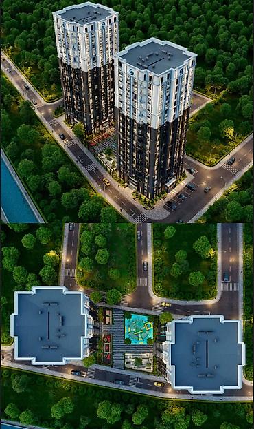 Продажа квартир: 3 комнаты, 125 м², Асанбай мкр 16 этаж, ПСО (под самоотделку) — 3